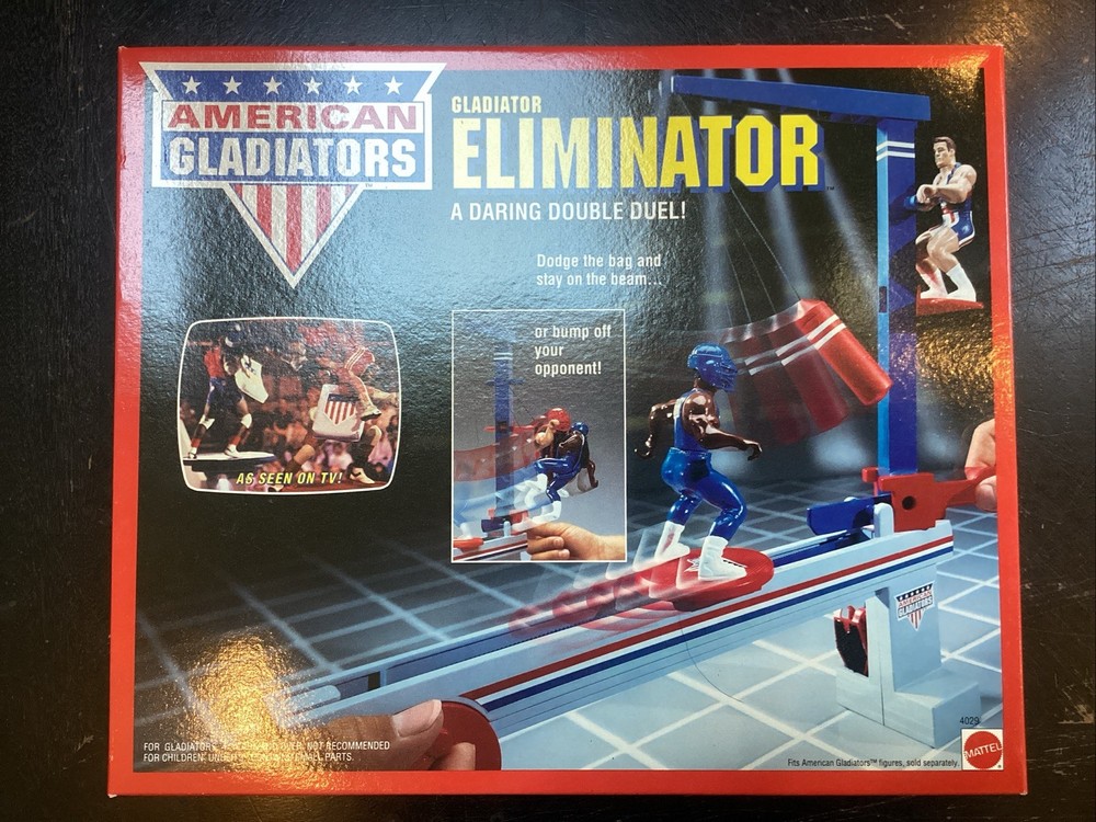 American Gladiators ELIMINATOR Playset Mattel 1991 NEW Factory sealed MISB
