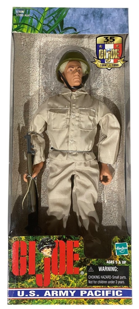 GI Joe US Army Pacific 35th Anniversary Action Figure Vintage Hasbro 1999 NEW
