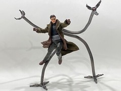 SU-LTC-MVOCK: Dark Green Wired Coat for Marvel Legends No Way Home Doc Ock