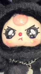 Baby Three Cats & Dogs Series 4.0 – BLACK CAT Rare Crying Eyes w/Box & ID Card