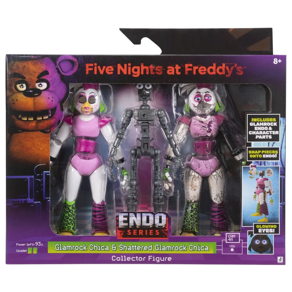 FNaF Endo-02 Glamrock Chica Parts & Shattered Glamrock Chica (New) (In Stock)