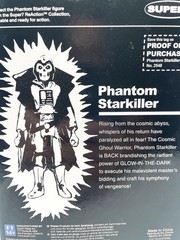 SUPER7 PHANTOM STARKILLER GLOW IN THE DARK FIGURE REACTION NEW MOC