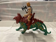 Vintage He-Man 1981 and Battle Cat 1978 Masters of the Universe Mattel MOTU