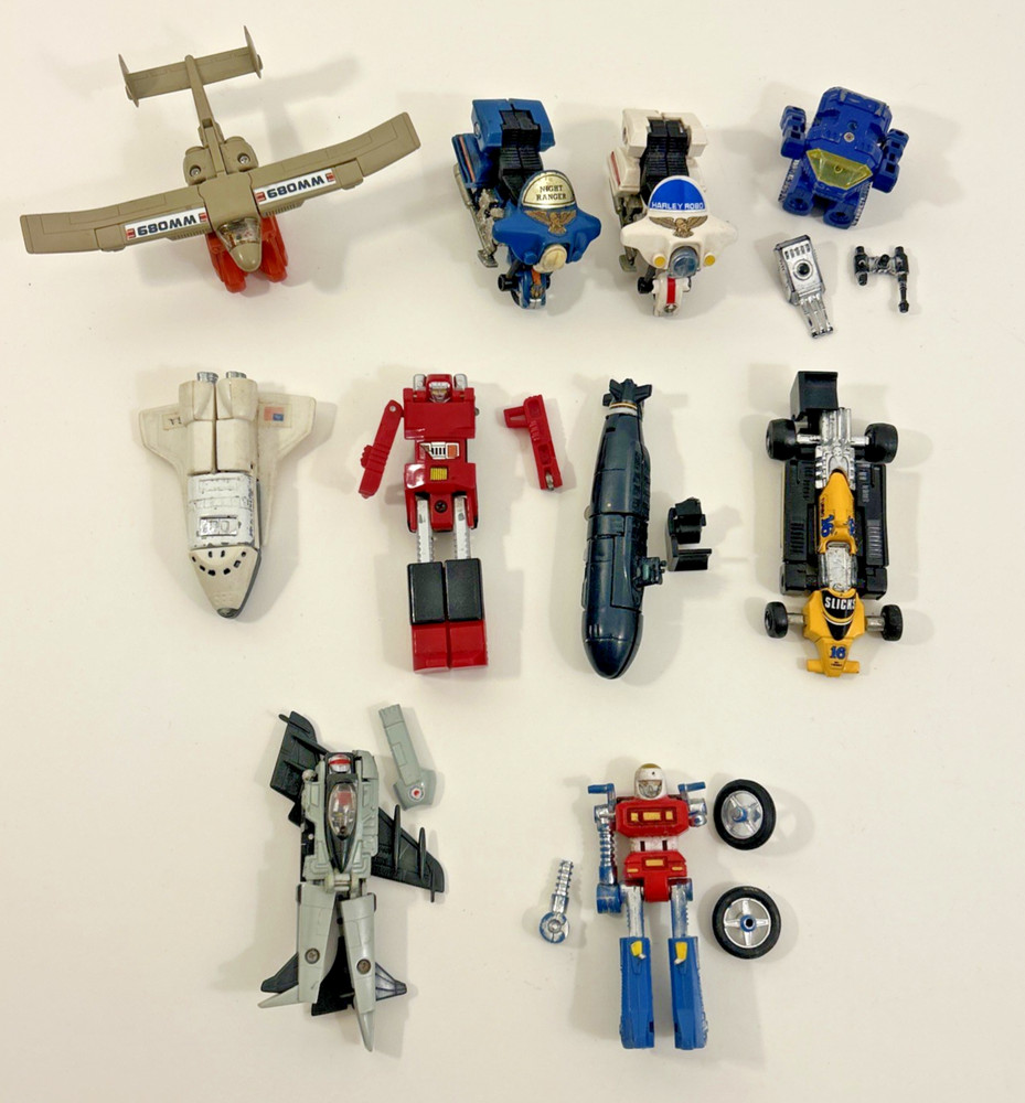 Lot of Vintage 1980’s Bandai GoBots (FOR PARTS, READ)