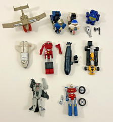 Lot of Vintage 1980’s Bandai GoBots (FOR PARTS, READ)