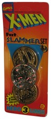 Marvel X-Men Toy Biz (1994) Fat Slammer Gold Foil Pack