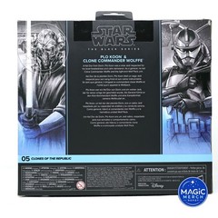 IN HAND 2026 Star Wars The Black Series Plo Koon Clone Commander Wolffe Set