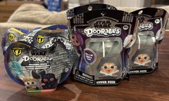 6x Disney STAR WARS DOORABLES 3x series 1 2 Pack & 3x Series 1 HYPER PEEK SEALED