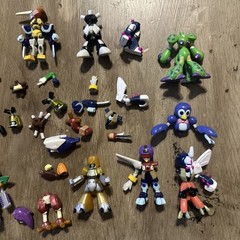Vintage Medabots Mini Action Figures Parts Lot