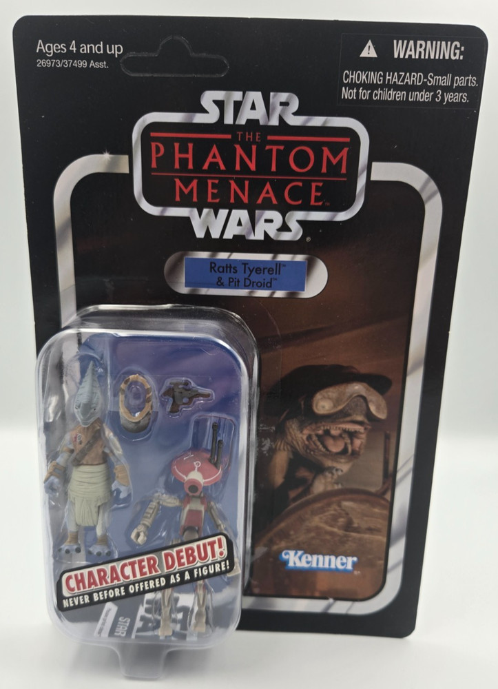 Star Wars Vintage Collection Ratts Tyerell Pit Droid VC77 UNPUNCHED TPM Figure