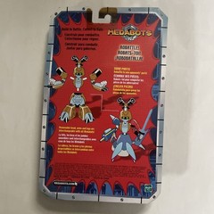Rare Vintage New Medabots Metabee vs. Warbandit Action Figures Hasbro Carded