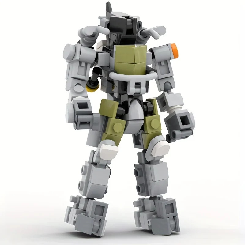 MOC Robot Building Kit Armor Action Figure Collectible Model Toy Gift For Kids