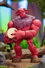 Plunderlings Plunderstrong Fawn Roam Figure Extra Head Hands Sword Bongos 1:12