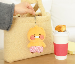 Kakao Friends Choonsik Soft Plush Doll Keyring Keychain Pajama Potato Bag Charm