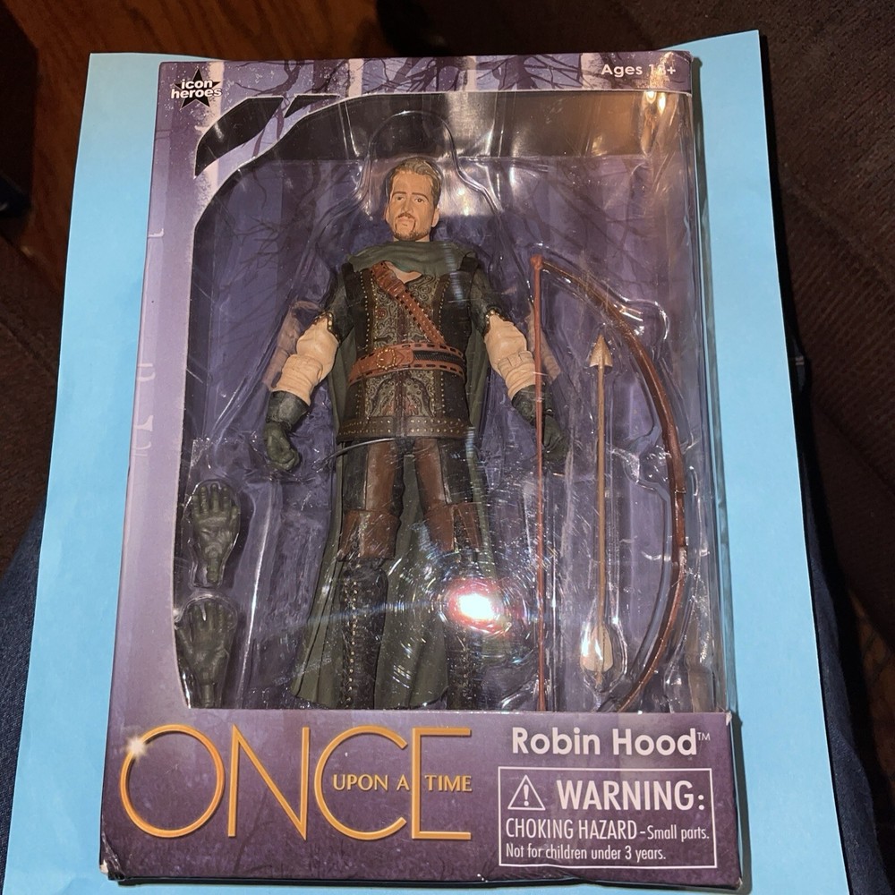 ONCE UPON A TIME Robin Hood Action Figure ICON HEROES NEW NRFB Sean McGuire