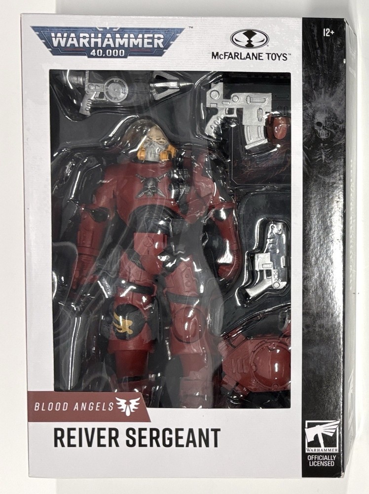 Warhammer 40k Reiver Sergeant Action Figure Blood Angels Mcfarlane Toys 40000