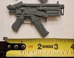 **Digital STL Only** Resin Fallout 3 New Vegas 1/6 Scale 10mm SMG Threezero