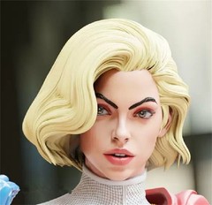 1/6 1/12 1/18 Head Sculpt Beauty Girl For 12″ 6″ 3.75″ Female Action Figure Body