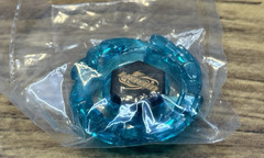 Takara Tomy Beyblade Metal Fight WBBA Teal Wolf Clear Wheel NEW