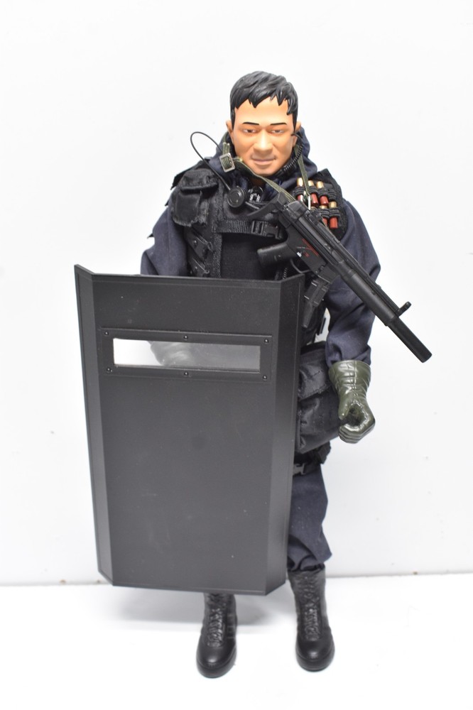 Dragon Full Gear Ray Hong Kong Riot Police S.D.U. 1/6 Action Figure 12″ 1999
