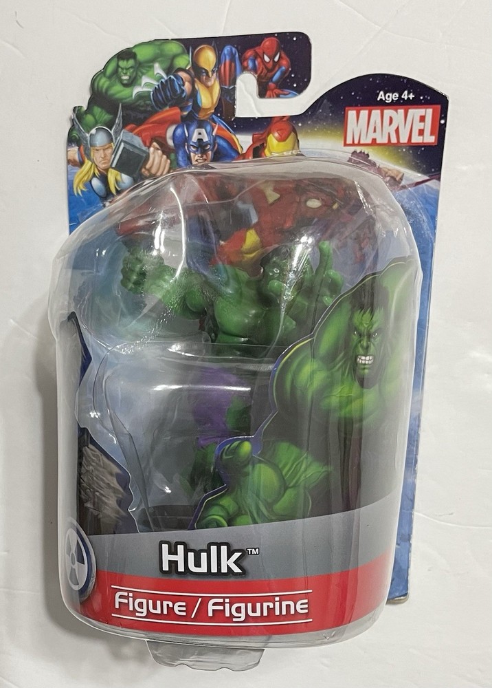 Marvel Hulk 4″ Posed Figure 10005 New In Package 2012 Monogram International