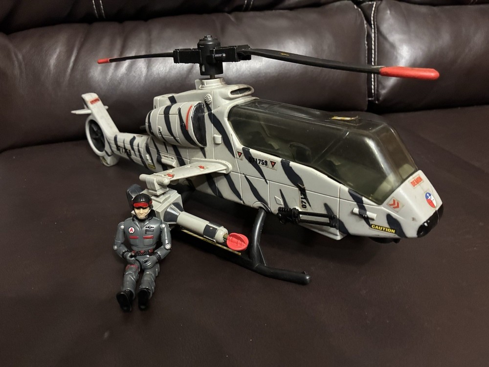 1997 Lanard the Corps Attack Helicopter 2 man Response Team Rare!