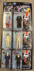 2025 Spin Master Superman the Movie 1978 Full Retro Set of 6 including Chase