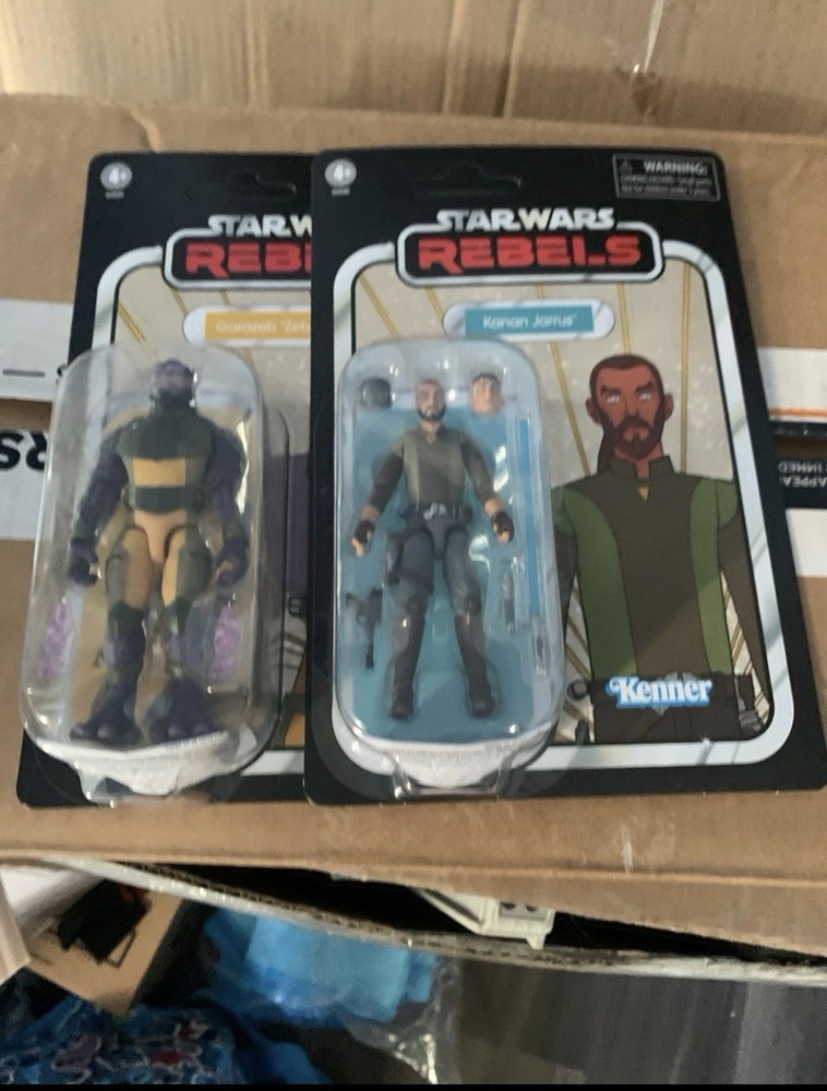 Hasbro Star Wars The Vintage Collection Kanan Jarrus And Zeb Figures