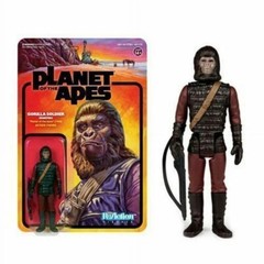 Super7 ReAction Figure Planet Of The Apes GORILLA SOLDIER (Hunter) Mint