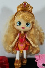 Shopkins Shoppies Join The Party Tiara Sparkles Doll 90% Complete