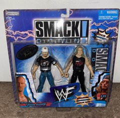 1999 WWE JAKKS PACIFIC SMACKDOWN STONE COLD STEVE AUTSIN TRIPLE H VINTAGE SEALED