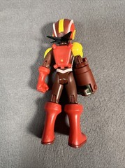Megaman NT Warrior HeatGuts Action Figure 2004 5 1/2 Inches With Accessories