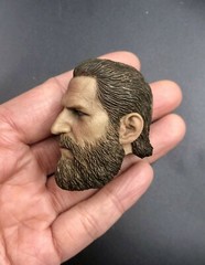 CUSTOM 1/6 Bearded Male Head Sculpt Model Y14 for 12” Action Figure