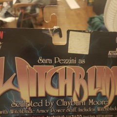 Witchblade Series 1 Brand New Clayburn Moore Signed 1998 Top Cow Action Figure