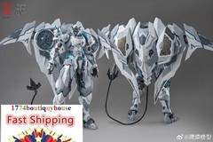 NEW box CANGDAO MODEL CD-07W White Ghost Mech ninja alloy toys 25cm USA SELLER