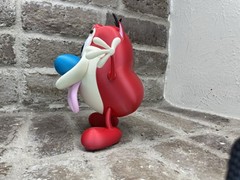 REN & Stimpy 3D Printed Toy Figures 90s Retro Cartoon TV Show Fun Nostalgia Gift
