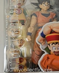 S.H. Figuarts Son Goku & Kid Gohan & Kintoun Exclusive Edition Bandai NEW – US