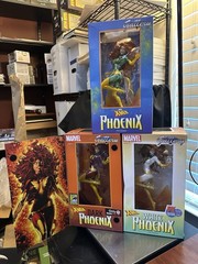 X-Men Jean Grey Phoenix Statue Set of 3 – Marvel Gallery Exclusives – NIB