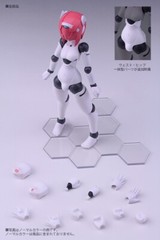 NEW DAIBADI Polynian MMM Shamrock Gray Fresh Ver. Update 130mm Action Figure