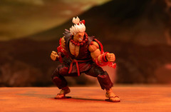 PRESALE Jada Toys Ultra Street Fighter II Akuma Player 2 Deluxe SDCC 2026 Figure