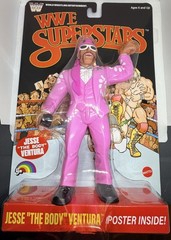 WWE Mattel LJN Superstars 8” Jesse Ventura Black Card Chase **Target Exclusive**