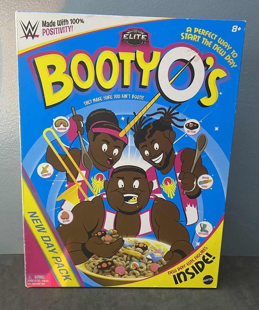 WWE Wrestling Elite Booty O’s New Day Tag Team Celebration 3 Pack Action Figures