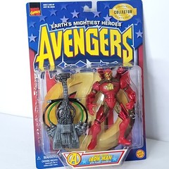 Avengers Action Figure Heroes Reborn Iron Man Power Collectors Edition Marvel