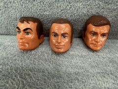 MASKATRON ROBOT & SIX MILLION DOLLAR MAN Action Figures w/ Manual T2