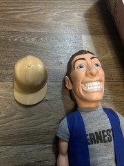 Kenner Vintage 1989 Hey Vern It’s Ernest Pull String Talking Doll 16″ Box READ