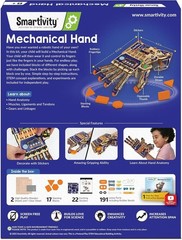 DIY Mechanical Hand STEM Robotics Toy Kit for Kids 8+ Science Engineering Gift