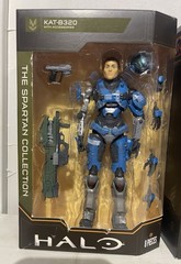 Halo Jazwares Spartan Collection Spartan Kat-B320 & Spartan MK VII LOT OF 2 new