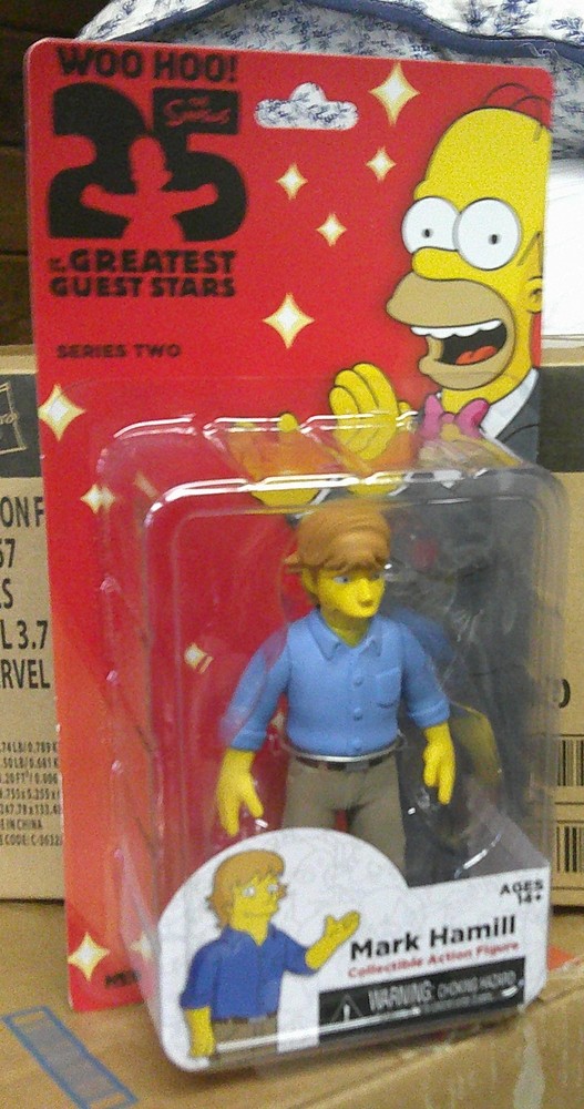 The Simpsons 25 Greatest Guest Stars Series 2 Mark Hamill Neca Figure