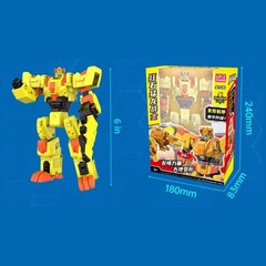 Gogo Dino Explorers Buster Rocky Transform Robot Dinosaur Gogobuster Figures Toy