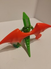 Vintage Micronauts 1978 Repto Alien 100 Percent Complete. Green Brain.